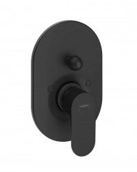 HANSGROHE - Rebris S Vaňová batéria pod omietku, matná čierna (72449670)