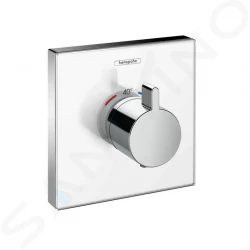 HANSGROHE - Shower Select Glass Termostatická sprchová batéria Highflow pod omietku, biela/chróm (15734400)