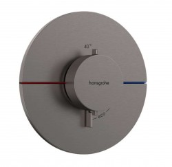 HANSGROHE - ShowerSelect Comfort Termostatická batéria pod omietku, kefovaný čierny chróm (15559340)