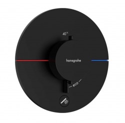 HANSGROHE - ShowerSelect Comfort Termostatická batéria pod omietku, matná čierna (15562670)
