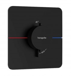 HANSGROHE - ShowerSelect Comfort Termostatická batéria pod omietku, matná čierna (15588670)