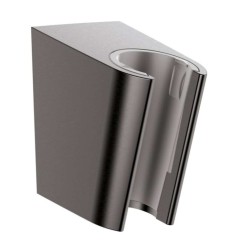HANSGROHE - Sprchový držiak Porter S, kefovaný čierny chróm (28331340)