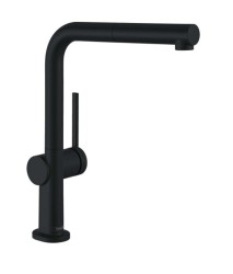 HANSGROHE - Talis M54 Drezová batéria Talis s výsuvnou koncovkou, EcoSmart, matná čierna (72845670)