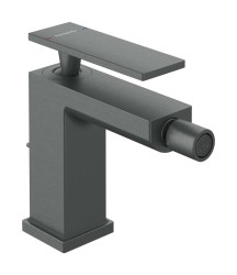 HANSGROHE - Tecturis E Bidetová batéria s výpusťou, EcoSmart, kefovaný čierny chróm (73200340)