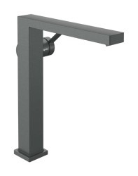 HANSGROHE - Tecturis E Umývadlová batéria s výpusťou Push-Open, CoolStart, EcoSmart+, kefovaný čierny chróm (73070340)