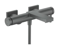 HANSGROHE - Tecturis E Vaňová batéria, kefovaný čierny chróm (73420340)