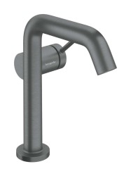 HANSGROHE - Tecturis S Umývadlová batéria s výpusťou Push-Open, CoolStart, EcoSmart+, kefovaný čierny chróm (73340340)