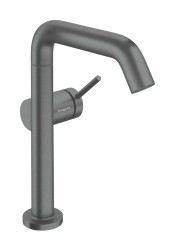 HANSGROHE - Tecturis S Umývadlová batéria s výpusťou Push-Open, CoolStart, EcoSmart+, kefovaný čierny chróm (73360340)