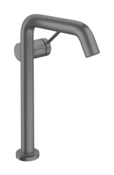 HANSGROHE - Tecturis S Umývadlová batéria s výpusťou Push-Open, CoolStart, EcoSmart+, kefovaný čierny chróm (73370340)
