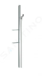 HANSGROHE - Unica'E Sprchová tyč 1500 mm, so sprchovou hadicou, chróm (27645000)