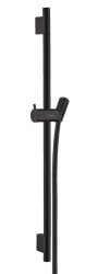 HANSGROHE - Unica'S Sprchová tyč 65 cm so sprchovou hadicou, matná čierna (28632670)