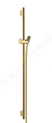HANSGROHE - Unica'S Sprchová tyč 900 mm so sprchovou hadicou, leštený vzhľad zlata (28631990)
