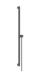 HANSGROHE - Unica Sprchová tyč 95 cm, so sprchovou hadicou, kefovaný čierny chróm (24403340)