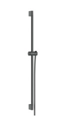 HANSGROHE - Unica Sprchová tyč 96 cm, so sprchovou hadicou, kefovaný čierny chróm (24401340)