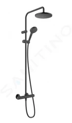 HANSGROHE - Vernis Blend Sprchový set Showerpipe 200 s termostatom, matná čierna (26276670)