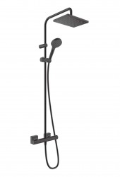 HANSGROHE - Vernis Shape Sprchový set Showerpipe 230 s termostatom, EcoSmart, matná čierna (26097670)