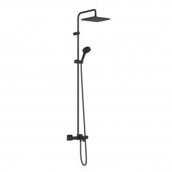 HANSGROHE - Vernis Shape Sprchový set Showerpipe 240 s vaňovým termostatom, 2 prúdy, matná čierna (26900670)