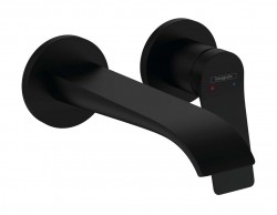 HANSGROHE - Vivenis Umývadlová batéria pod omietku, 2-otvorová inštalácia, EcoSmart, matná čierna (75050670)