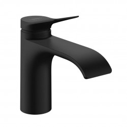 HANSGROHE - Vivenis Umývadlová batéria s výpusťou, EcoSmart, CoolStart, matná čierna (75014670)