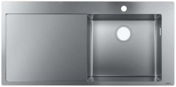 HANSGROHE - Vstavaný drez S715-F450, nehrdzavejúca oceľ (43306800)