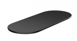 HANSGROHE - WallStoris Veko k poličke, matná čierna (27925670)