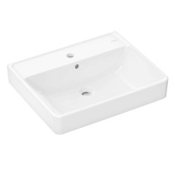 HANSGROHE - Xanuia Q Umývadlo 65x48 cm, s prepadom, otvor na batériu, biela (60134450)