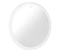 HANSGROHE - Xarita Lite S Zrkadlo s LED osvetlením, priemer 70 cm, matná biela (54966700)