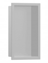 HANSGROHE - XtraStoris Original Výklenok do steny s rámom, 30x15x10 cm, betónovo sivá (56057380)