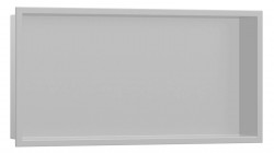 HANSGROHE - XtraStoris Original Výklenok do steny s rámom, 30x60x10 cm, betónovo sivá (56064380)