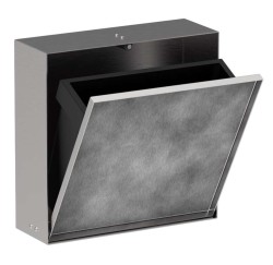 HANSGROHE - XtraStoris Rock Podomietkový odpadkový kôš 4 l, kefovaná oceľ (56089800)