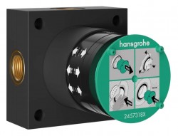 HANSGROHE - Základní těleso pro horní sprchu, pro 2 spotřebiče (24573180)