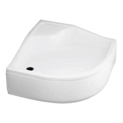 Hlboká sprchová vanička k sprchovému kútu Kerra Klara 90 cm so zvýšeným sedadlom (5907548126054)