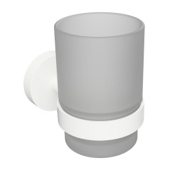 HOPA - Držiak kefiek, sklo - Farba - Biela (KDBE104110014)