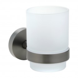 HOPA - Držiak kefiek, sklo - Farba - Grafit (KDBE156110012)