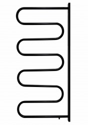 HOPA - Elektrický sušiak otočný - Farba - Čierna, Materiál - Komaxit, Rozmer radiátora - ES 3/V - 35 x 1165 x 435 mm, Výkon - 83 W (OLBES3VOCER)