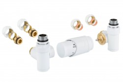 HOPA - INTEGRATO-SADA, rohový ventil (Z8) - Farba - Biela (RDINTEGSADAW)