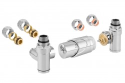 HOPA - INTEGRATO-SADA, rohový ventil (Z8) - Farba - Chróm (RDINTEGSADAC)