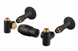 HOPA - INTER-SET, rohový ventil (Z8) - Farba - Čierna matná tmavá, Variant - Ľavá (RDINTERSETLMB)