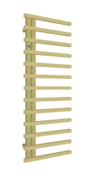 HOPA - Kúpeľňový radiátor DARVEL zlatá farba - Farba radiátora - Zlatá, Rozmer radiátora - 600 × 1230 mm, výkon 578 W, Typ pripojenia - Spodný 50 mm (RADDAV601284)