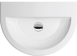 HOPA - Nástenné umývadlo THIN 60 × 43 cm (KEAZTHUM060ZK)