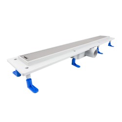 HOPA - Odtokový žľab STANDARDline NEREZ 2v1 (vloženie dlažby) - Rozmer A - 70 cm, Variant roštu - Klasszik (OLPZLABST69K)