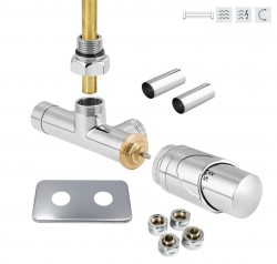 HOPA - ONE-SADA, univerzálny jednobodový ventil s mosadznou rozetou - Farba - Chróm (RDONESADAMRC)