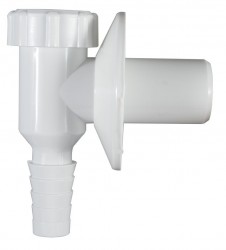 HOPA - Pračkový sifón STY-529, STY-529-K - Farebnica - Biela (OLPSTY529)