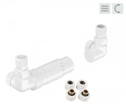 HOPA - PRIME-SADA, univerzálny rohový ventil - Farba - Biela (RDPRIMESADAW)