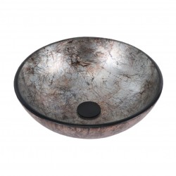 HOPA - Sklenené umývadlo na dosku UTRECHT 42×13 cm (OLKLTG319)