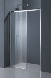 HOPA - Sprchové dvere ESTRELA - Farba rámu zásteny - Hliník chróm, Rozmer A - 130, Smer zatváranie - Pravé (DX), Výplň - Číre bezpečnostné sklo - 6 mm (BCESTR13CCP)