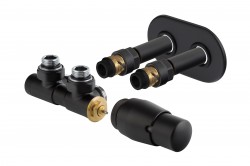 HOPA - TERM-SET, stredový ventil (Z4) - Farba - Čierna matná tmavá, Variant - Pravá (RDTERMSETRMB)