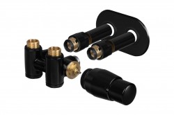 HOPA - THERMCOMBI-SET, stredový ventil (Z4K) s pripojením pre elektrickú tyč - Farba - Ostatné farby, Variant - Pravá (RDTHERMCOMSETR.)