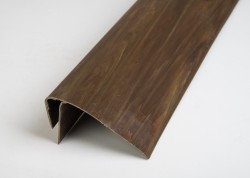 HOPA - Ukončovací profil - F - Farebnica - Tmavé drevo (DA10504)