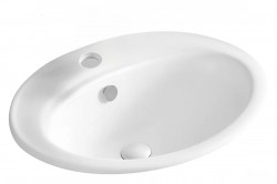HOPA - Umývadlo OVALE II, 55 x 47 x 20 cm - zápustné (OLKLT6002)